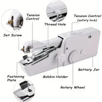 Load image into Gallery viewer, Handheld Mini Sewing Machine
