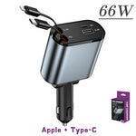 Load image into Gallery viewer, 4-in-1 Retractable Car Charger
