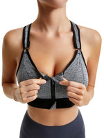 Load image into Gallery viewer, Shockproof Women&#39;s Sports Bra with Adjustable Straps
